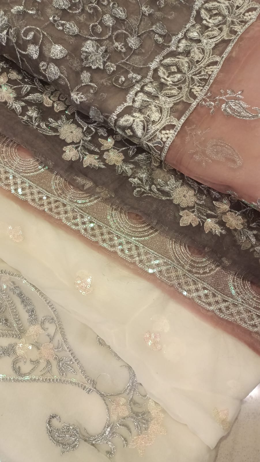 Luxury Party Wear Dress - SUNNY Embroidery Creations