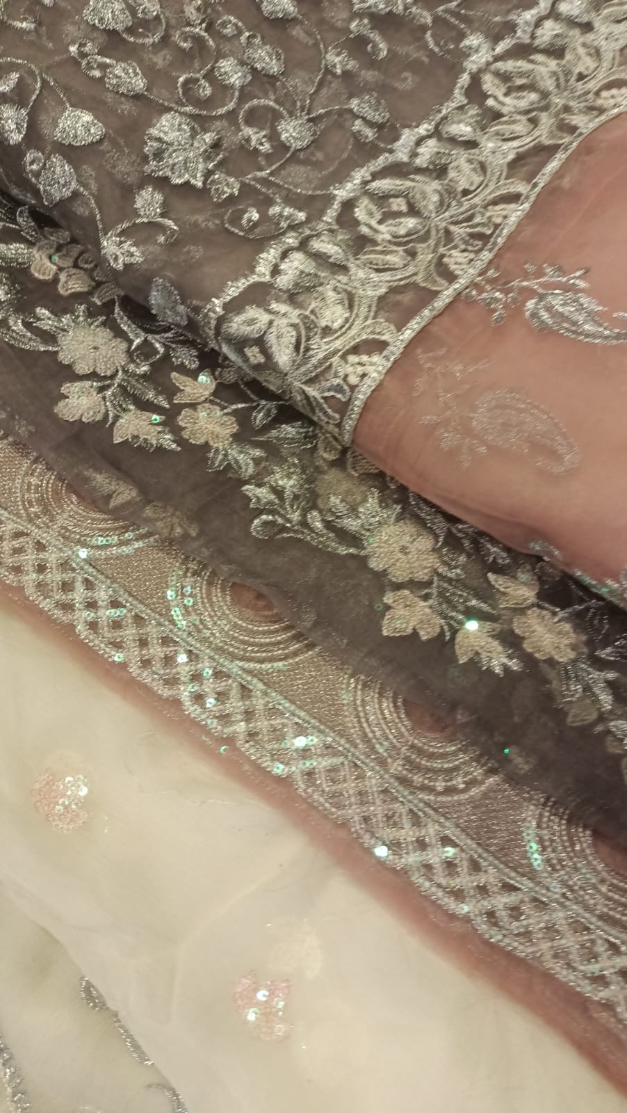 Luxury Party Wear Dress - SUNNY Embroidery Creations