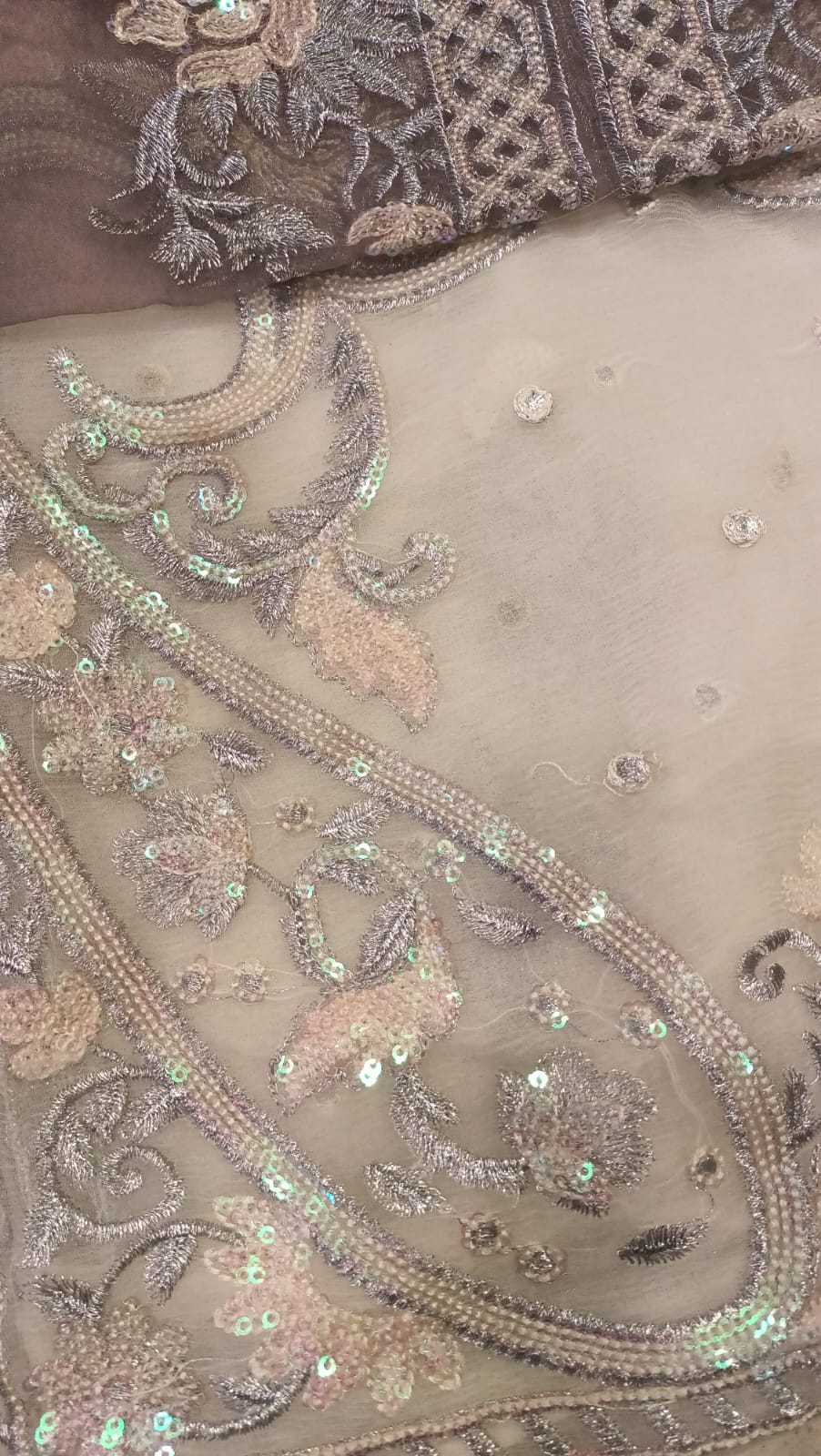 Luxury Party Wear Dress - SUNNY Embroidery Creations