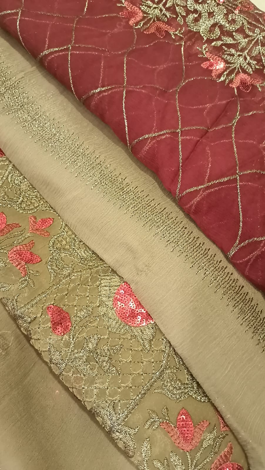 Luxury Party Wear Dress - SUNNY Embroidery Creations