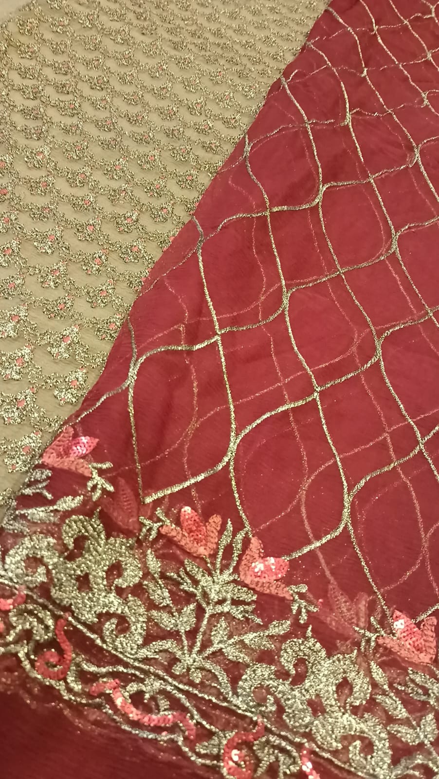 Luxury Party Wear Dress - SUNNY Embroidery Creations