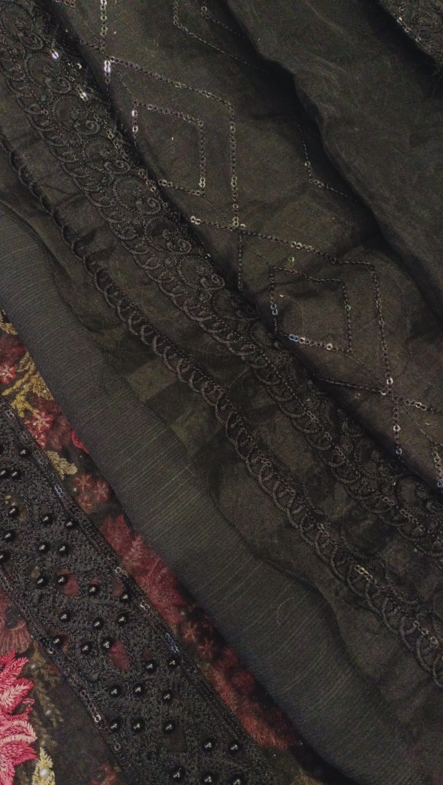 Luxury Party Wear Dress - SUNNY Embroidery Creations