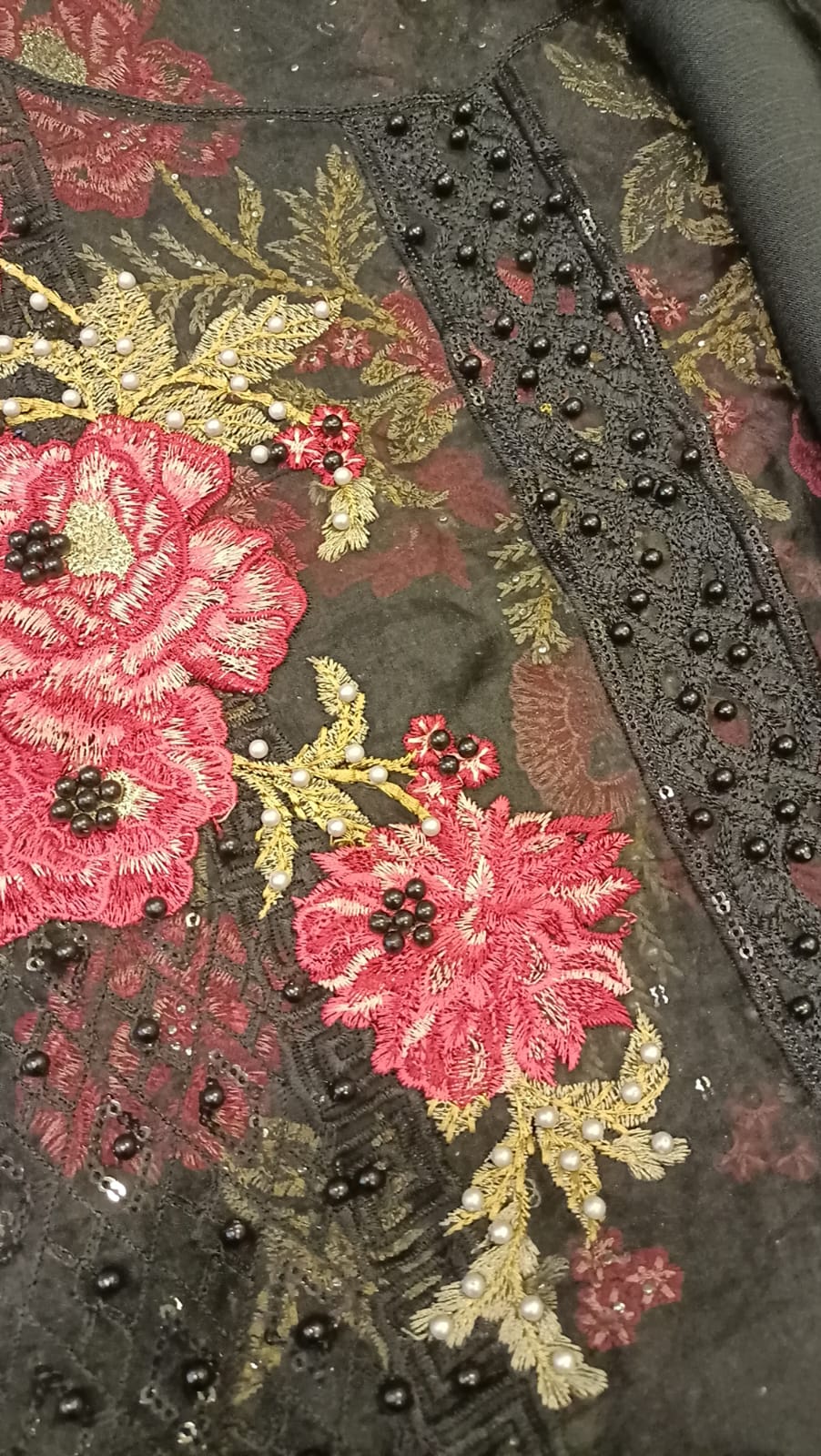 Luxury Party Wear Dress - SUNNY Embroidery Creations