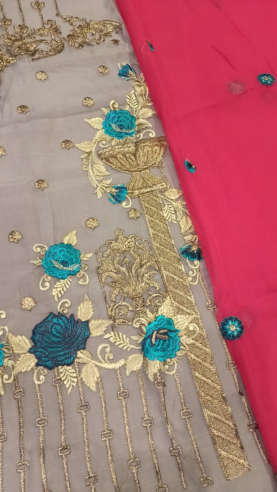 Luxury Party Wear Dress - SUNNY Embroidery Creations
