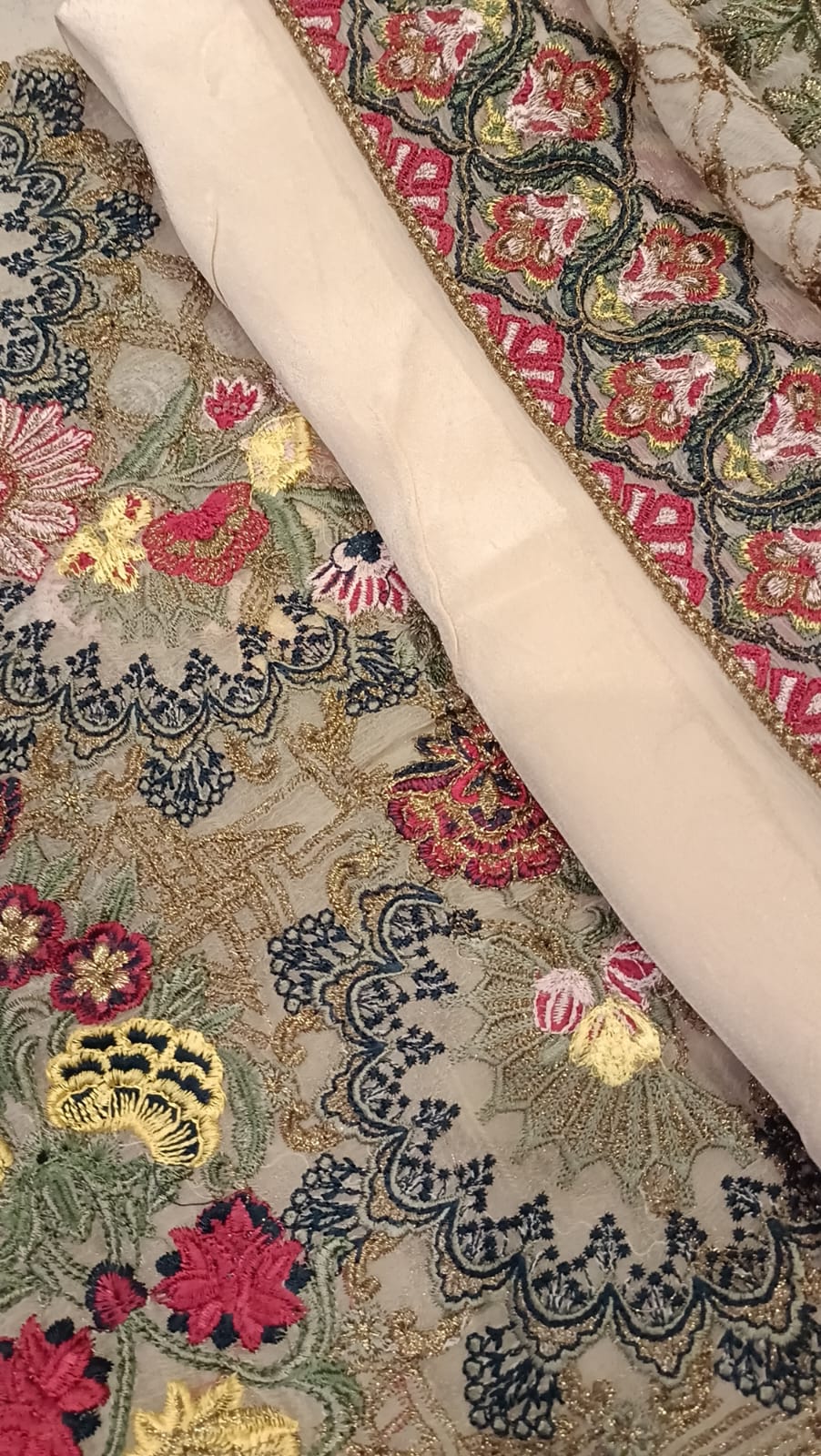 Luxury Party Wear Dress - SUNNY Embroidery Creations