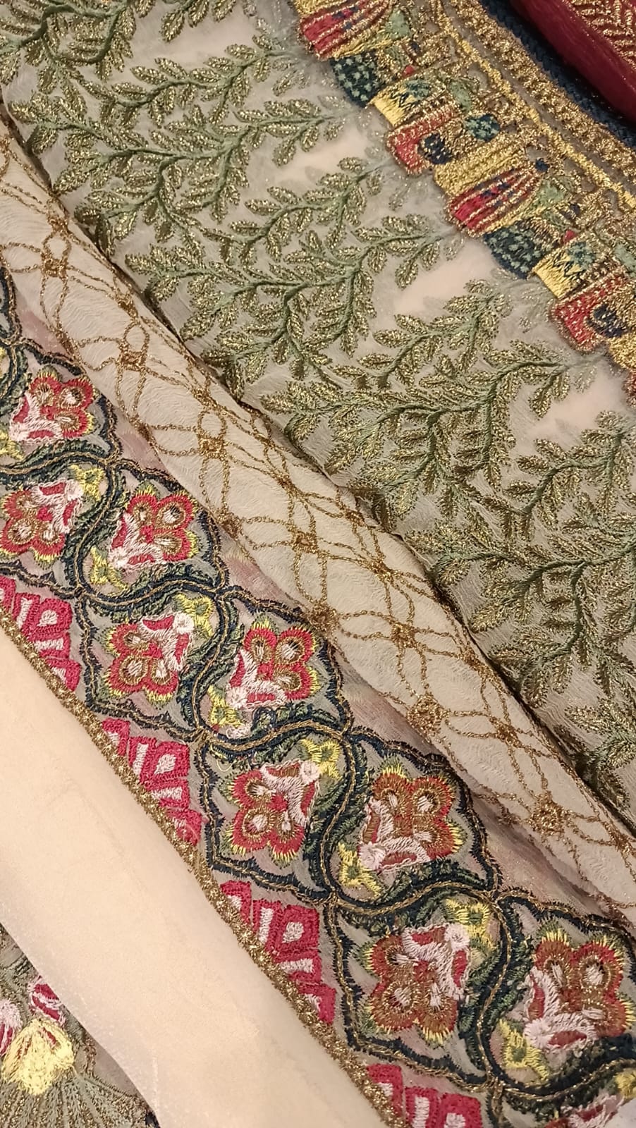 Luxury Party Wear Dress - SUNNY Embroidery Creations