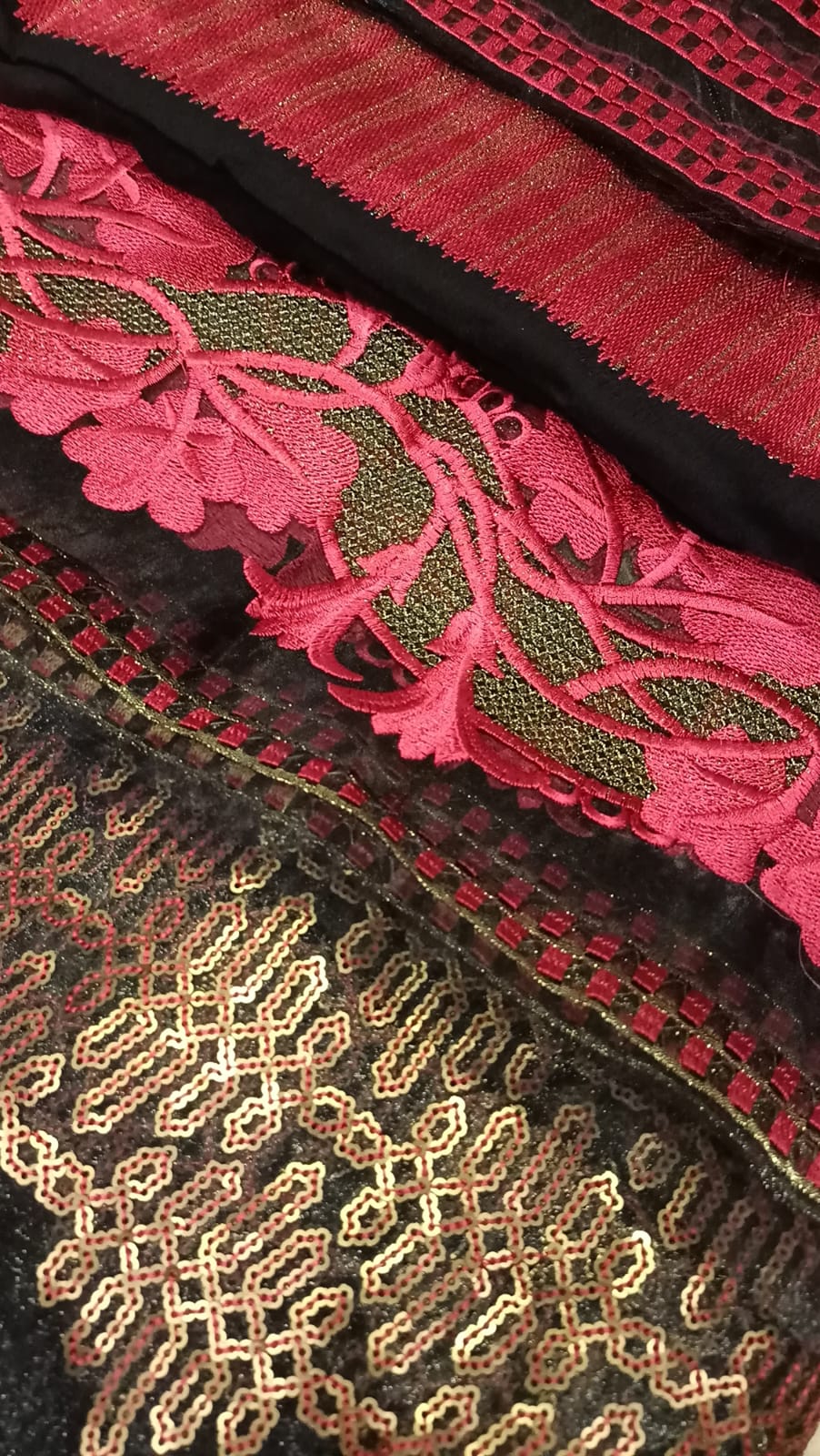 Luxury Party Wear Dress - SUNNY Embroidery Creations