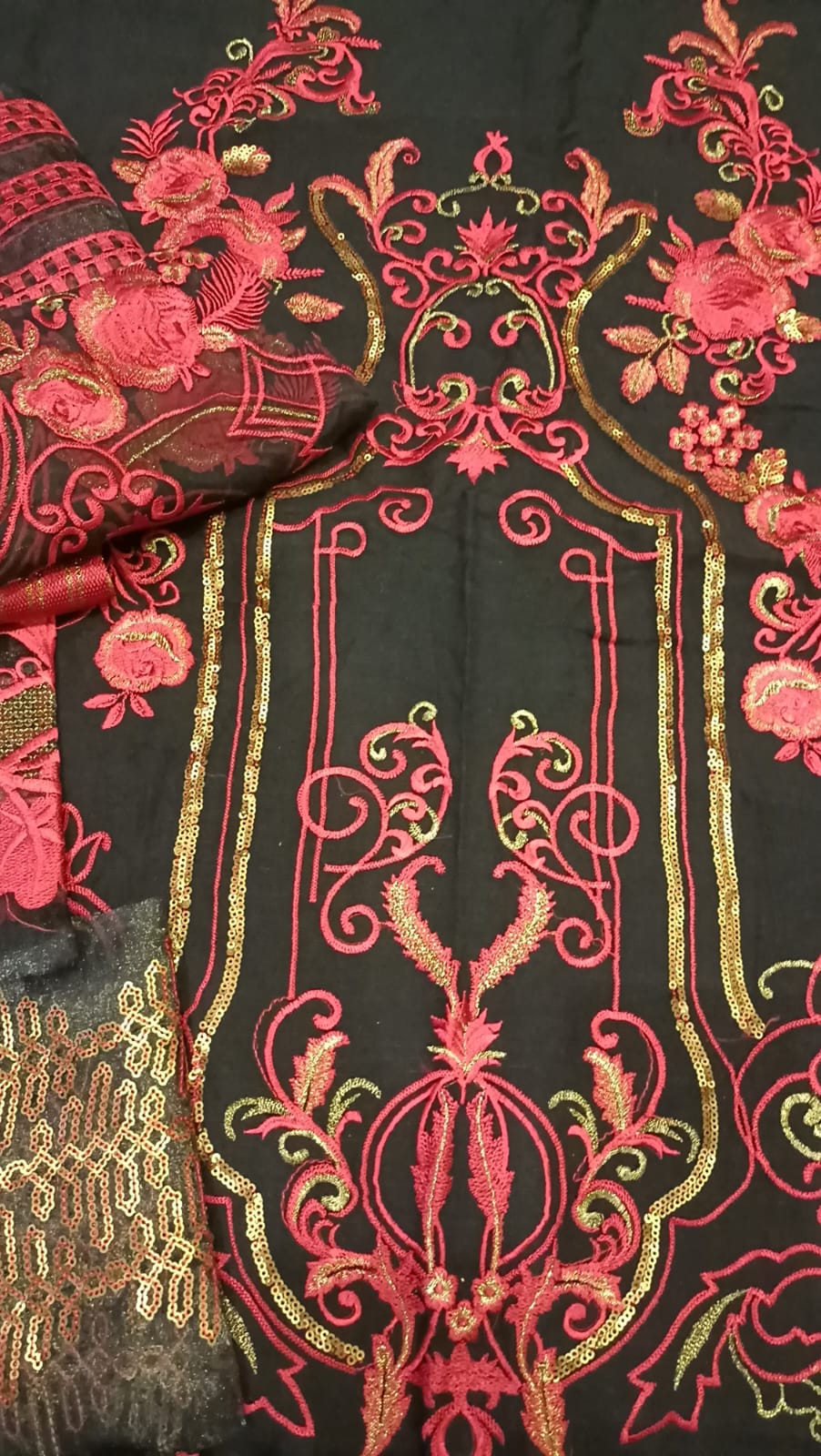 Luxury Party Wear Dress - SUNNY Embroidery Creations