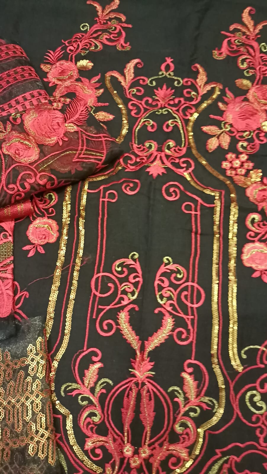Luxury Party Wear Dress - SUNNY Embroidery Creations