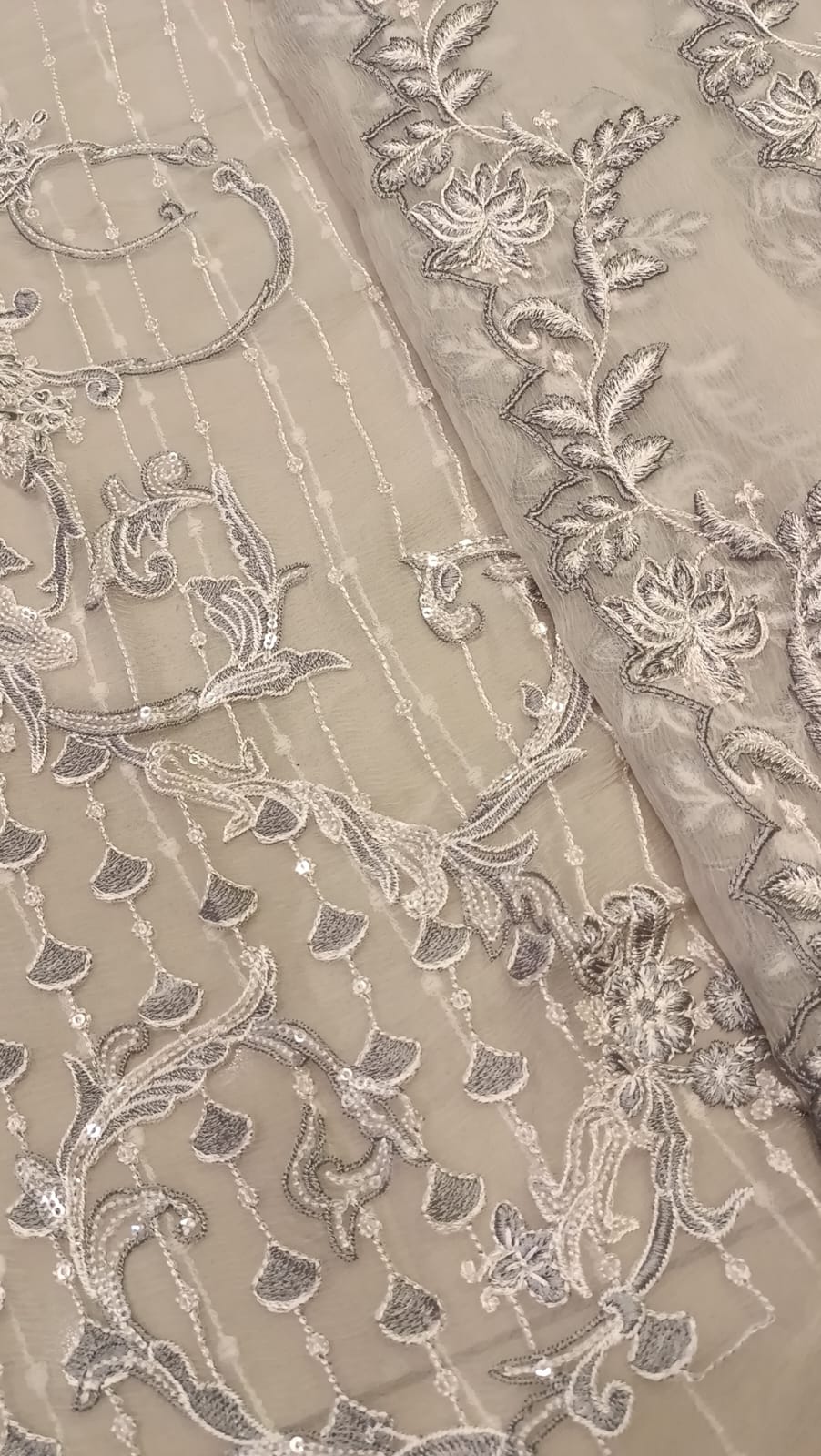 Luxury Party Wear Dress - SUNNY Embroidery Creations