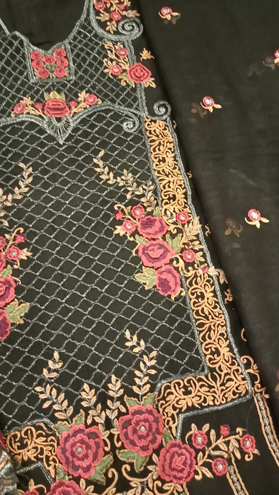 Luxury Party Wear Dress - SUNNY Embroidery Creations