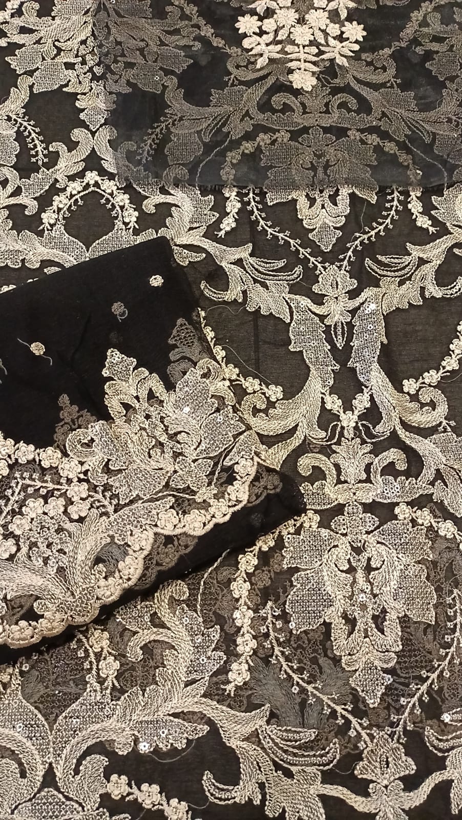 Luxury Party Wear Dress - SUNNY Embroidery Creations