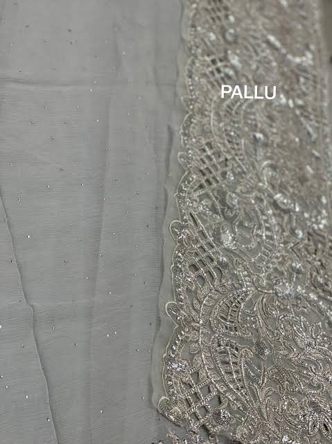 Luxury Un-stitched Saree - SUNNY Embroidery Creations