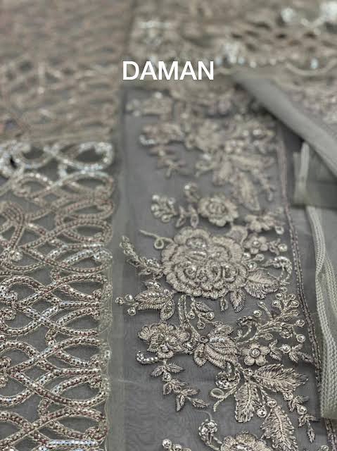 Luxury Un-stitched Saree - SUNNY Embroidery Creations
