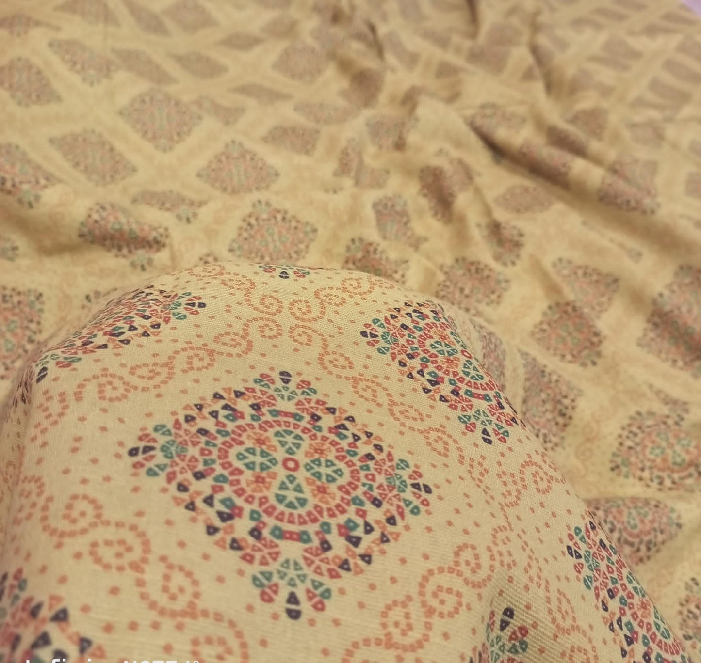 Printed Khaddar Casual Dress - SUNNY Embroidery Creations
