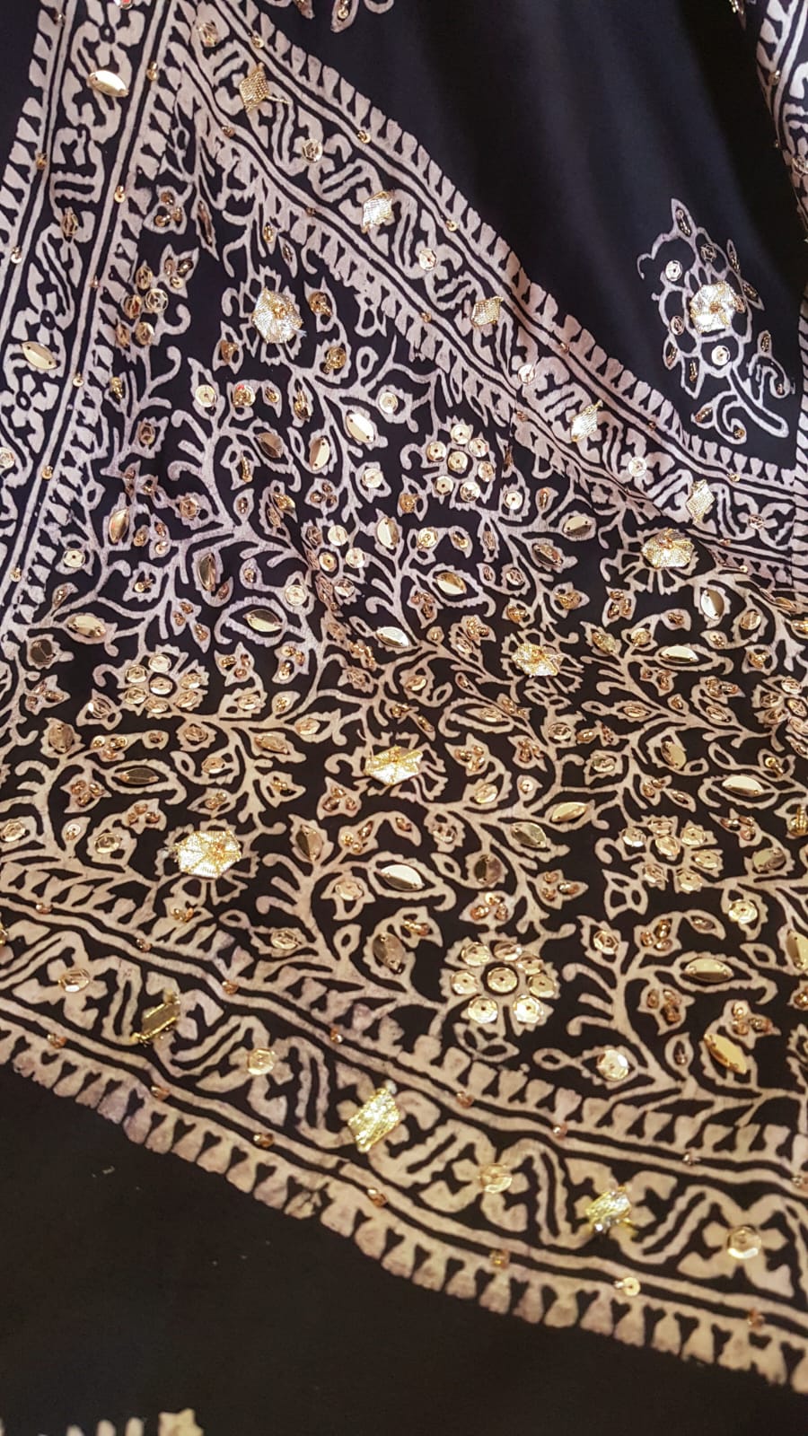 Ajrak Adorned