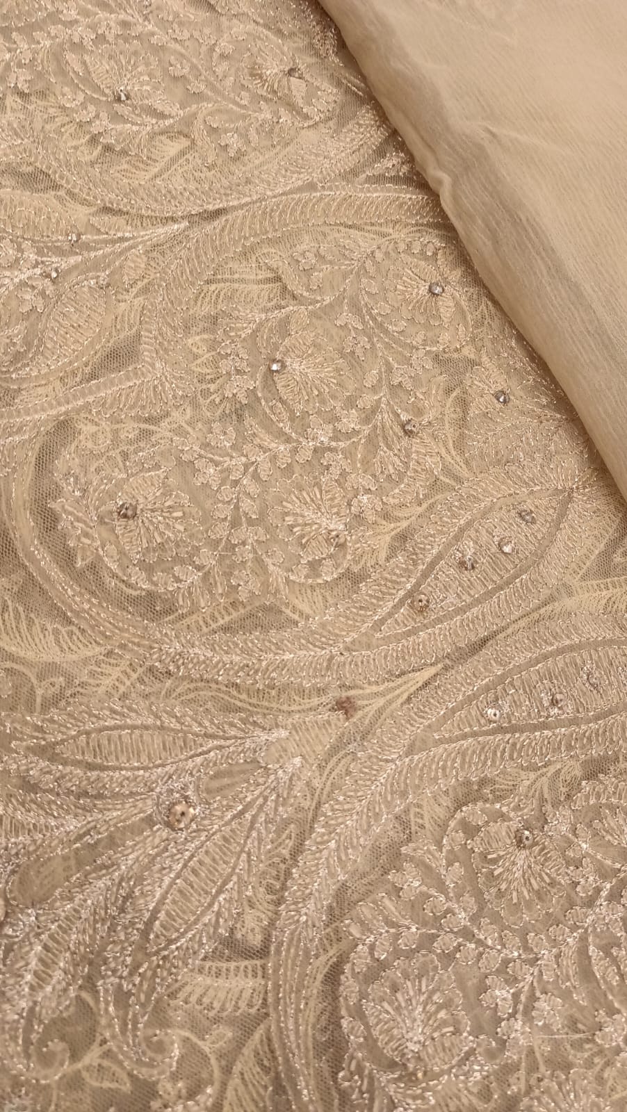 Ethereal Elegance Party Wear - SUNNY Embroidery Creations