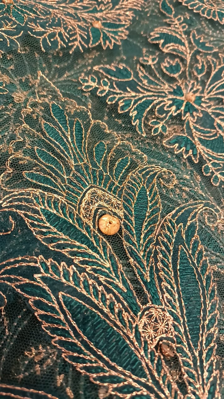 Midnight Sky Party Wear - SUNNY Embroidery Creations