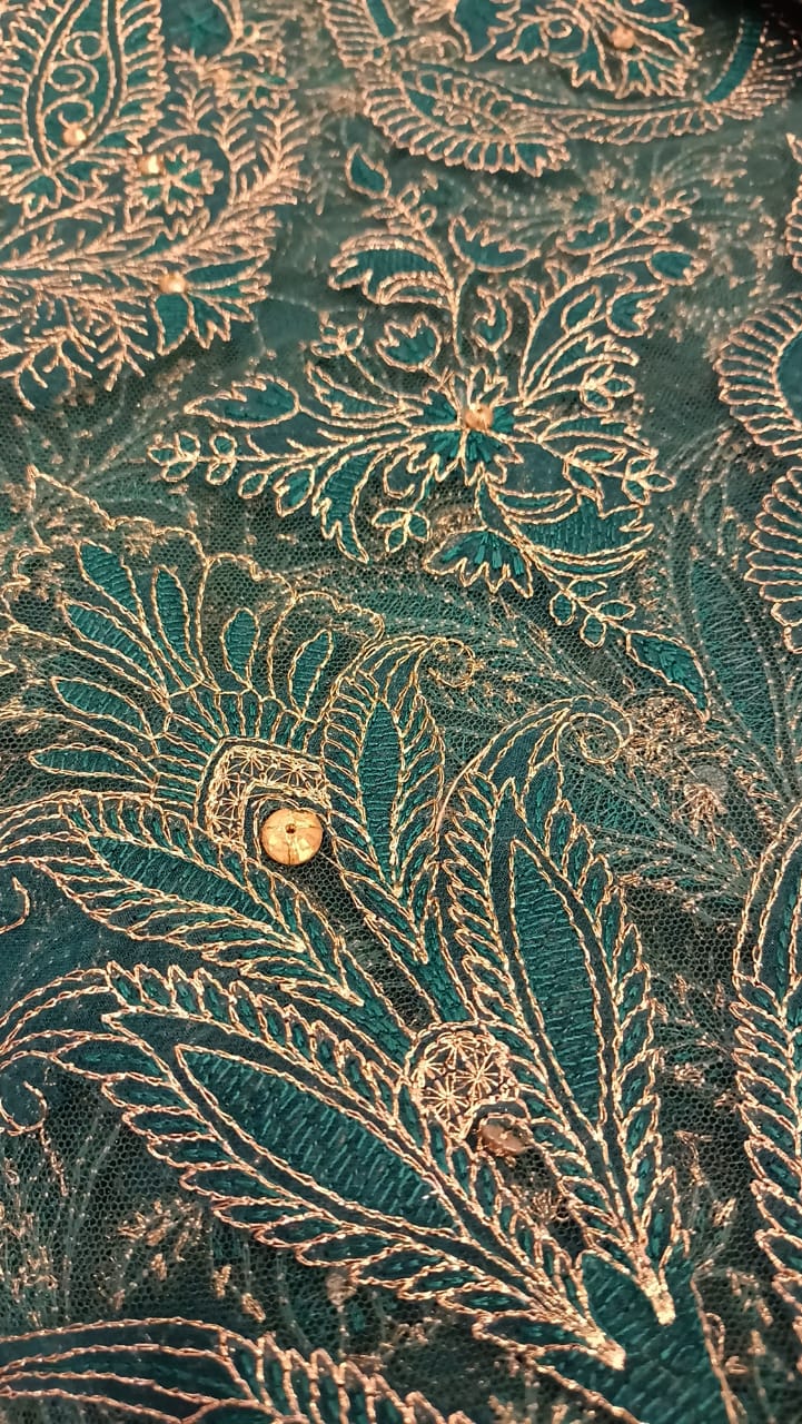 Midnight Sky Party Wear - SUNNY Embroidery Creations