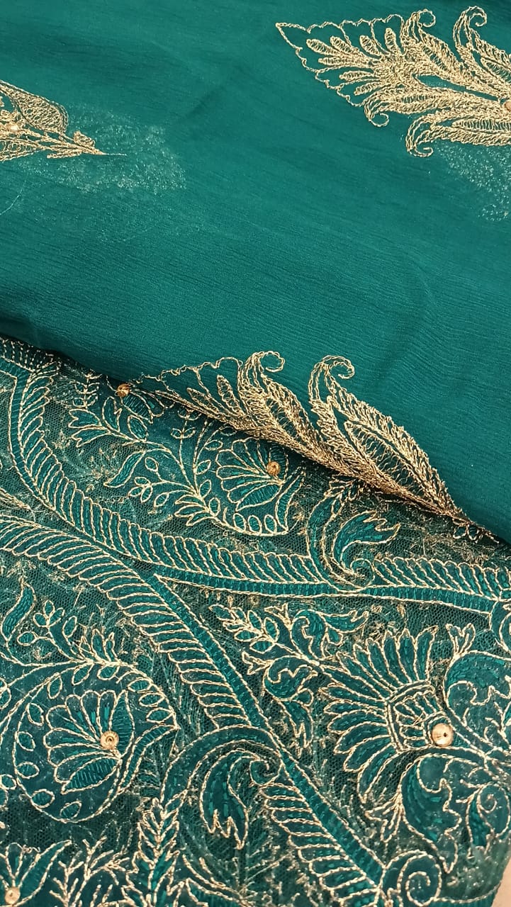 Midnight Sky Party Wear - SUNNY Embroidery Creations