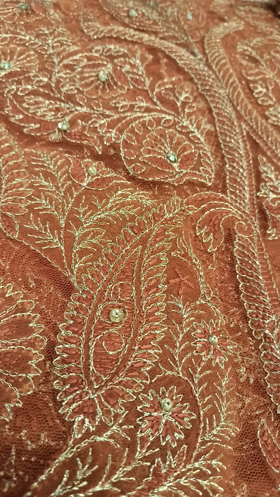 Earthy Oasis Party Wear - SUNNY Embroidery Creations
