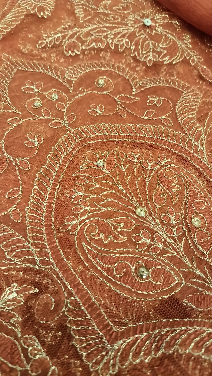 Earthy Oasis Party Wear - SUNNY Embroidery Creations