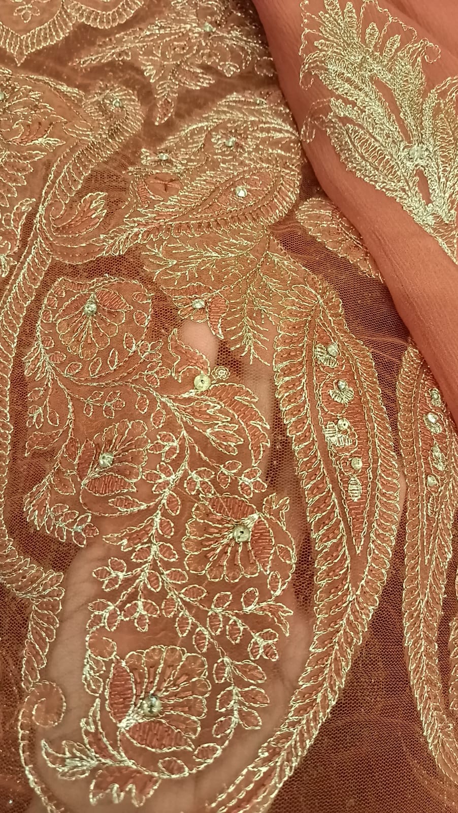 Earthy Oasis Party Wear - SUNNY Embroidery Creations