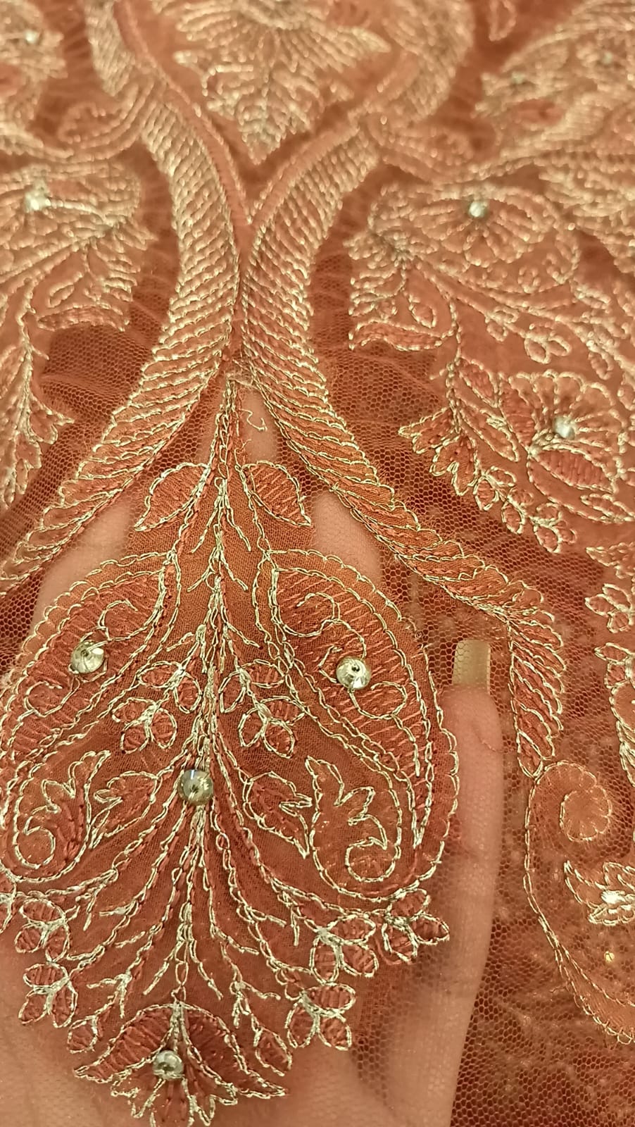 Earthy Oasis Party Wear - SUNNY Embroidery Creations