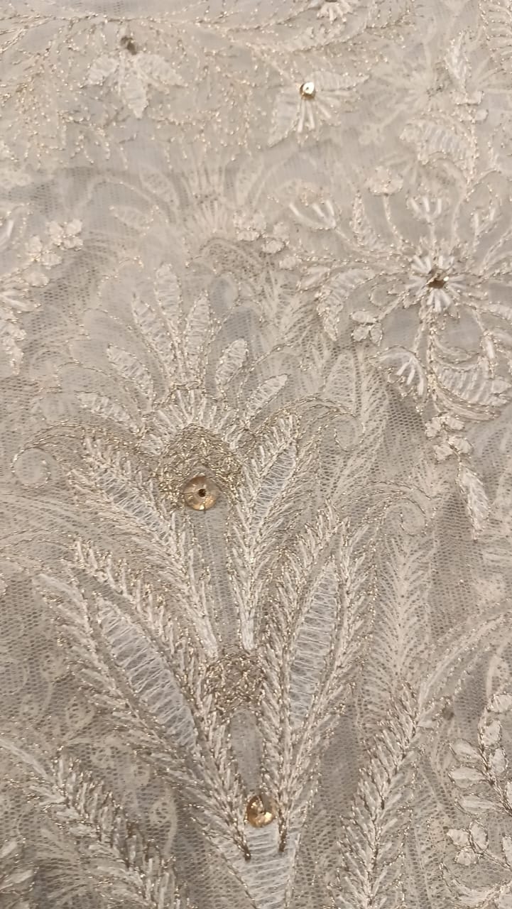 Pearl Perfection Party Wear - SUNNY Embroidery Creations