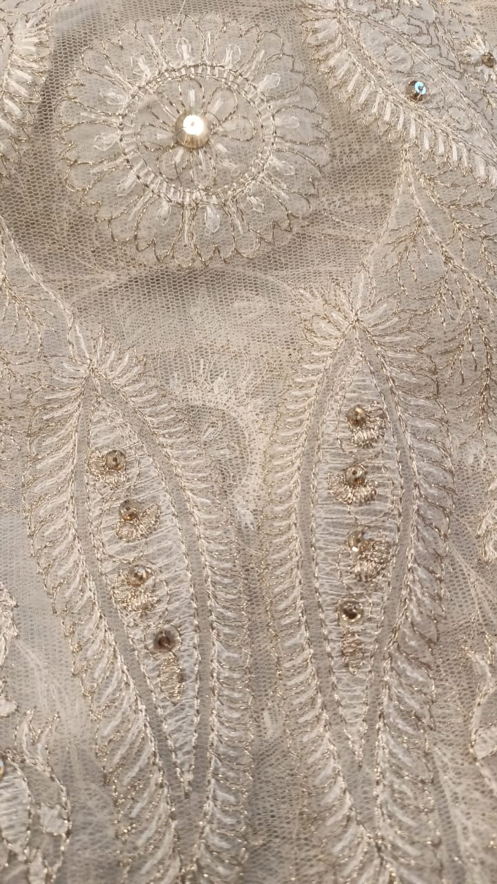 Pearl Perfection Party Wear - SUNNY Embroidery Creations