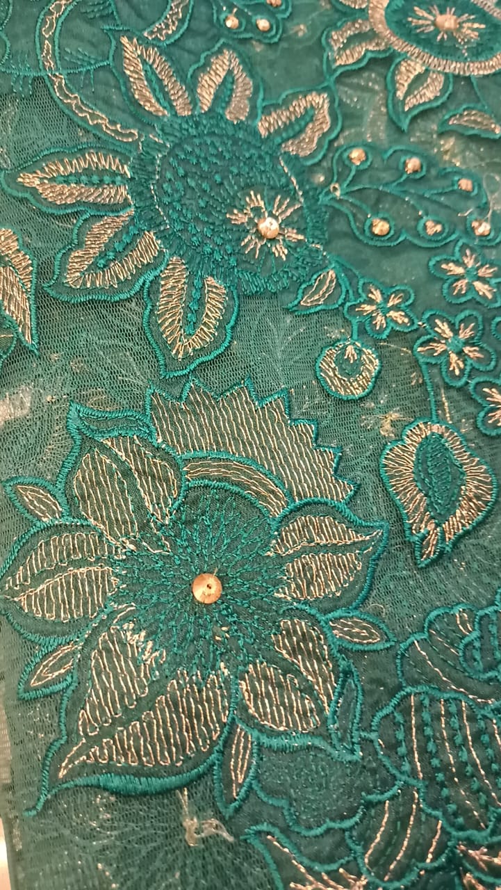 Cut Work Cove Party Wear - SUNNY Embroidery Creations