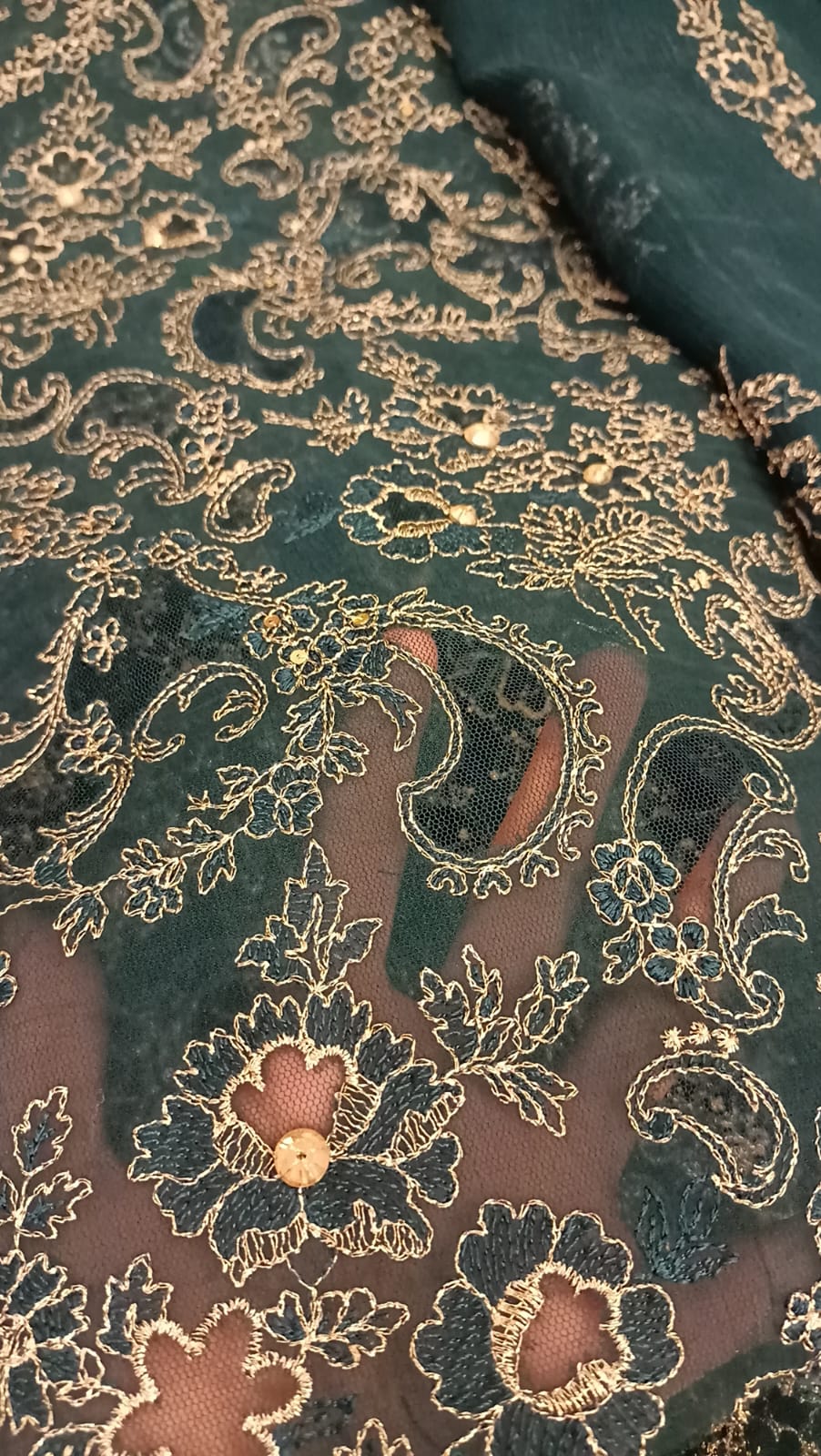 Cut Work Couture Party Wear - SUNNY Embroidery Creations