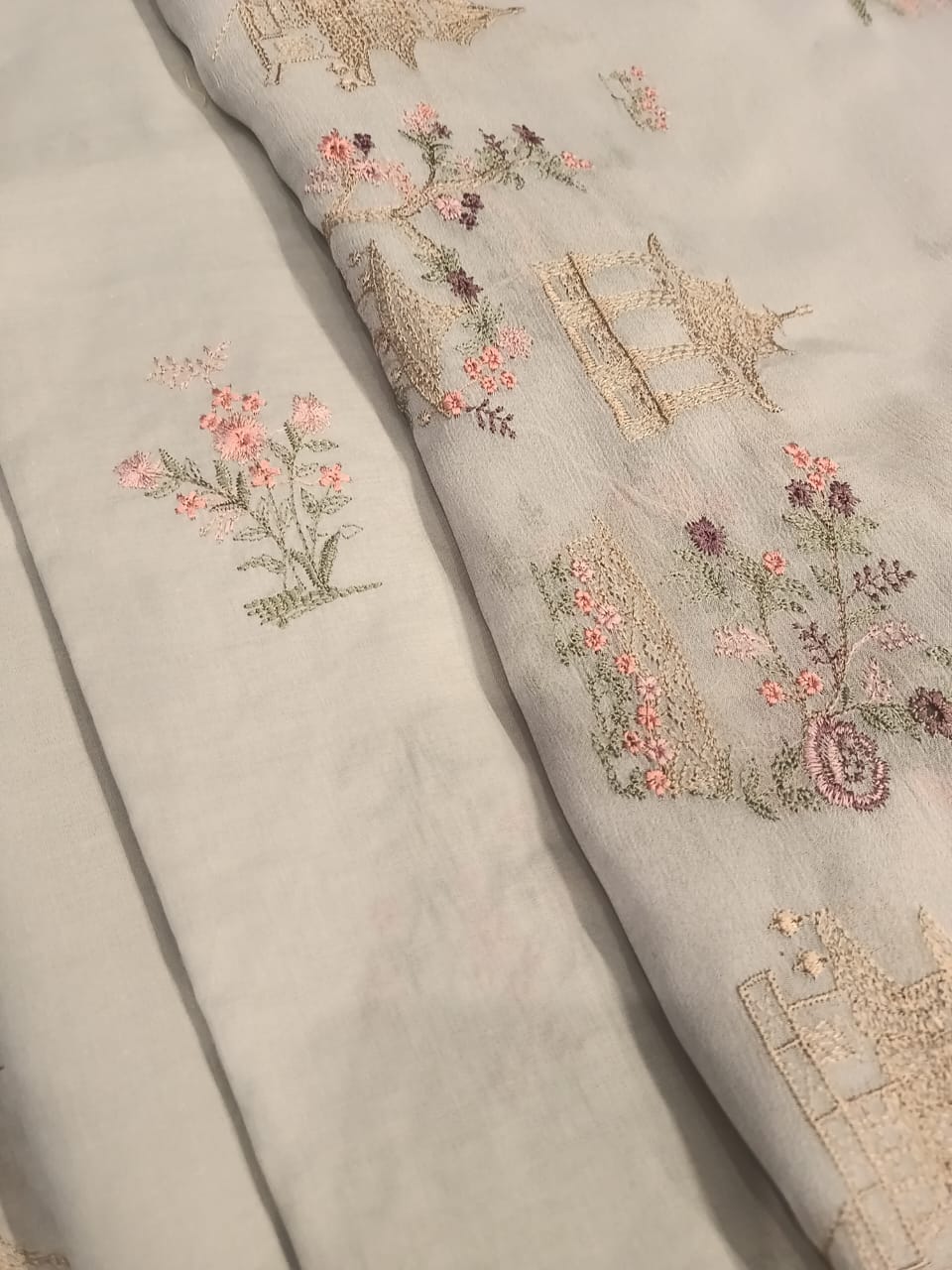 Embroidered Pure Swiss Lawn Dress