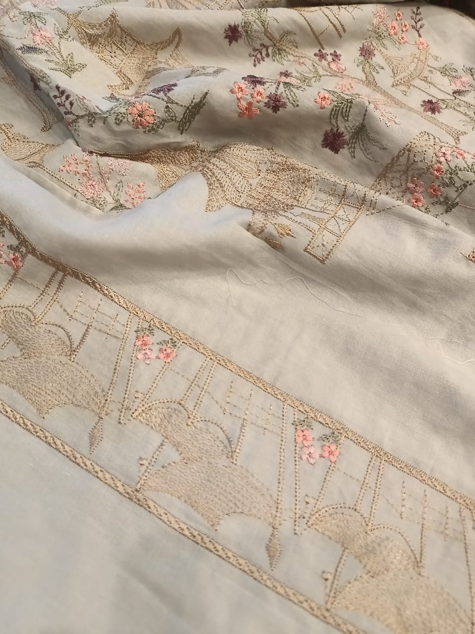 Embroidered Pure Swiss Lawn Dress