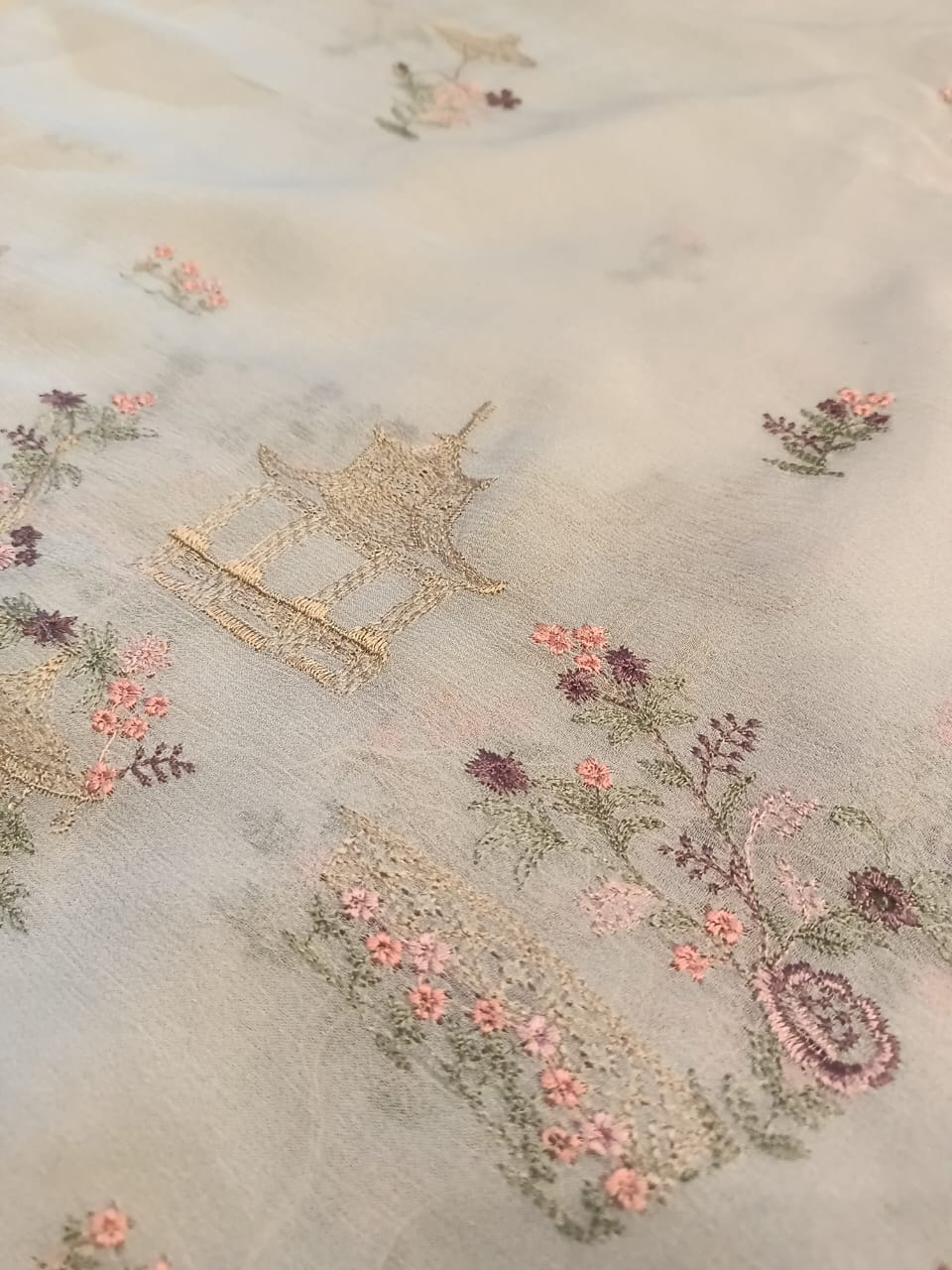 Embroidered Pure Swiss Lawn Dress
