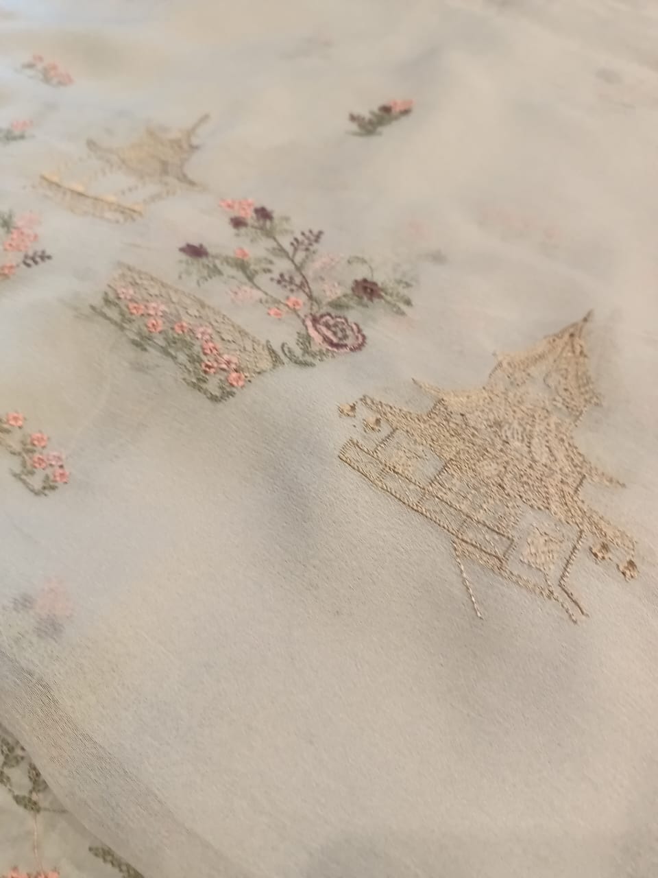 Embroidered Pure Swiss Lawn Dress