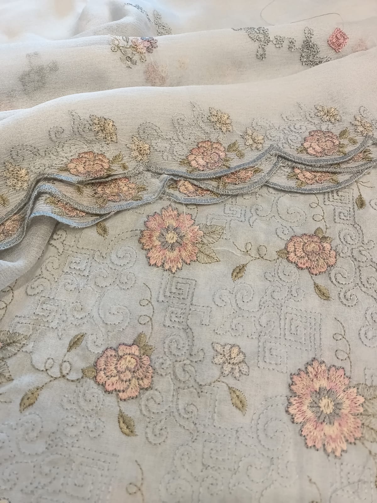 Embroidered Pure Swiss Lawn Dress