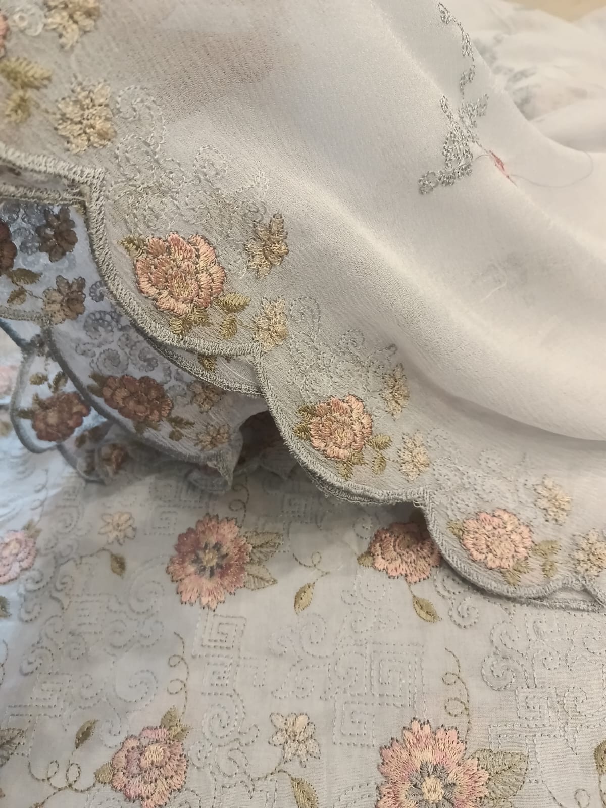 Embroidered Pure Swiss Lawn Dress