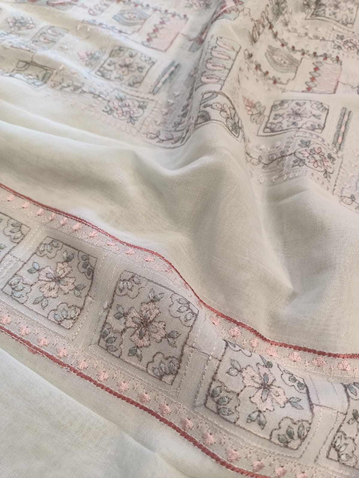 Embroidered Pure Swiss Lawn Dress