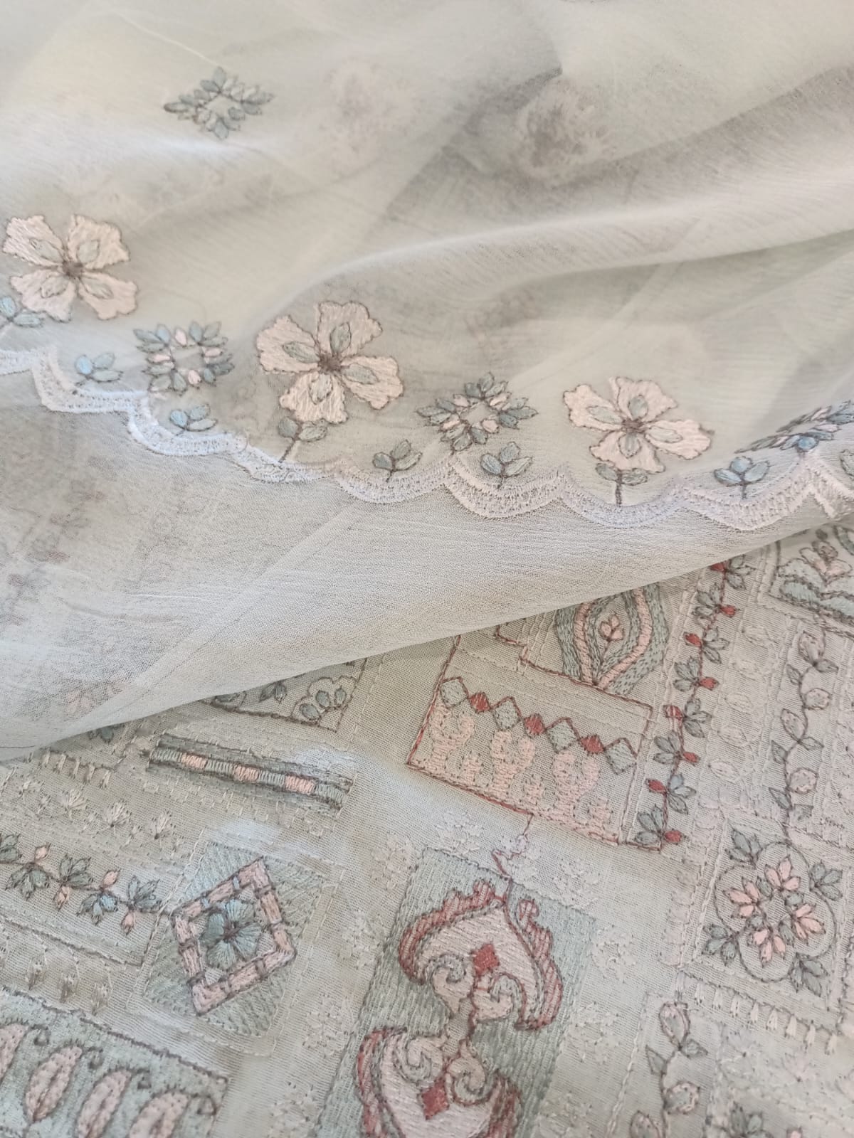 Embroidered Pure Swiss Lawn Dress