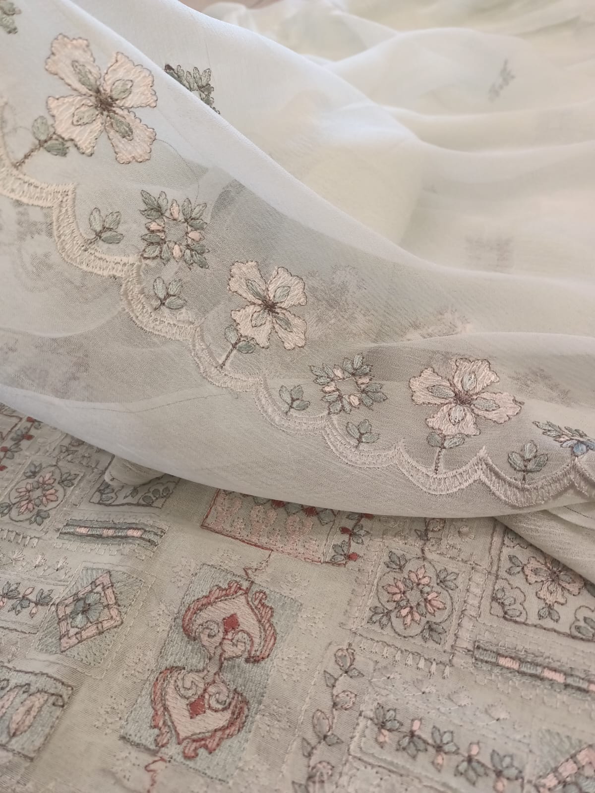 Embroidered Pure Swiss Lawn Dress