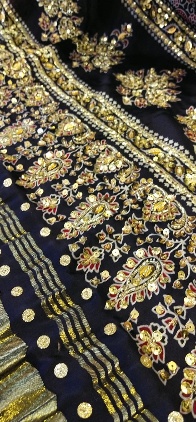 Ajrak Adorned