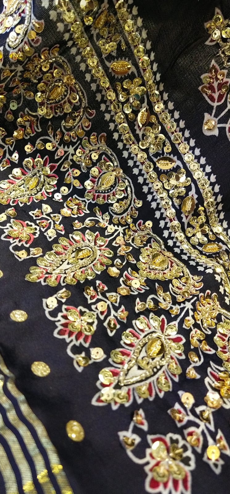 Ajrak Adorned