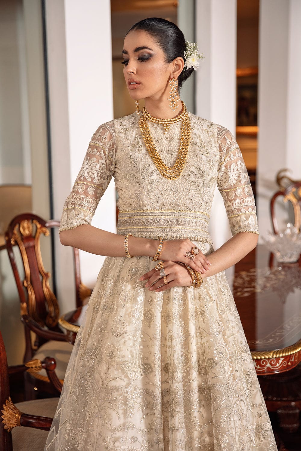 White Gold Elegance