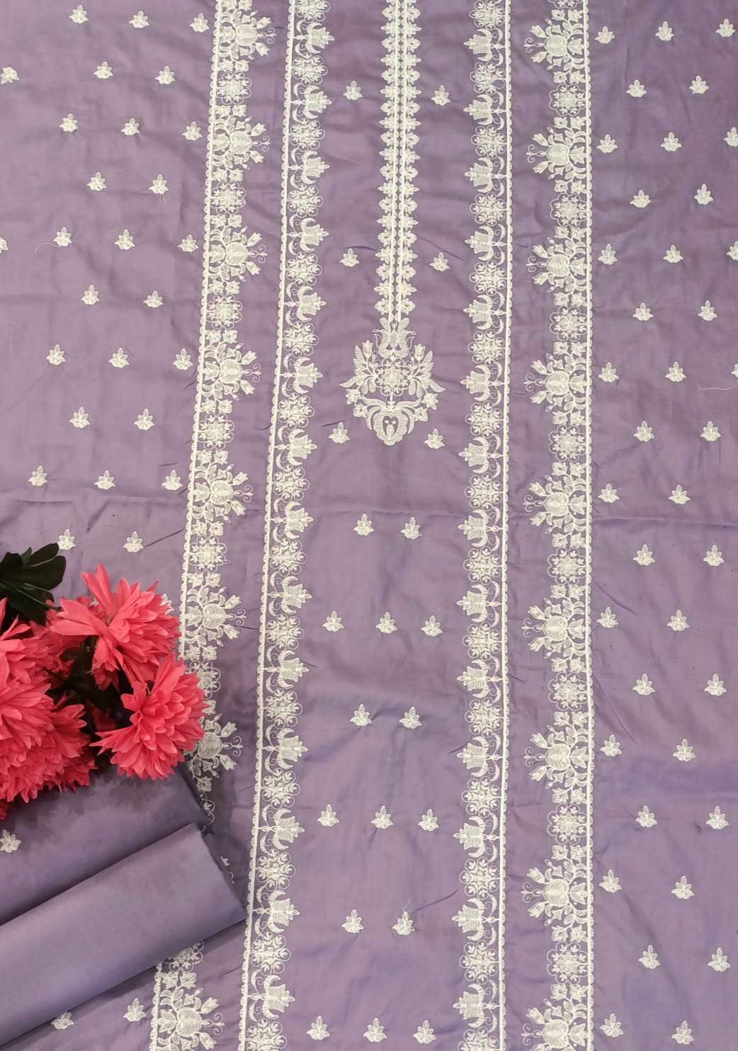 Embroidered Lawn 2PC By Sunny Embroidery
