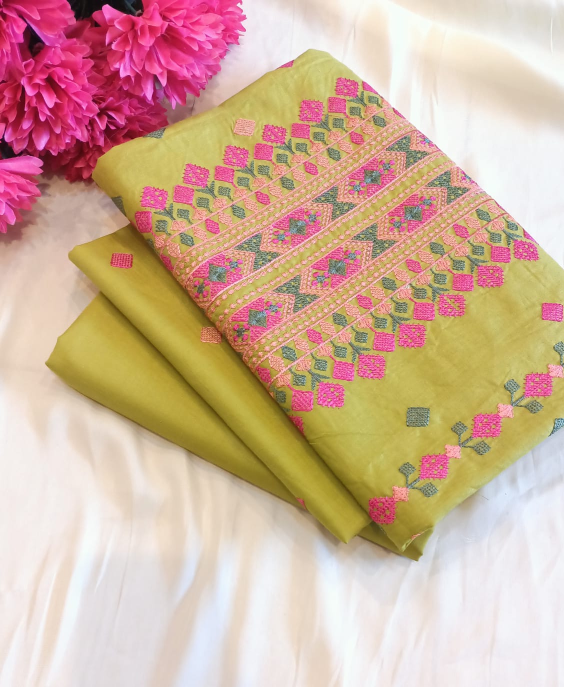 Embroidered Lawn 2PC By Sunny Embroidery