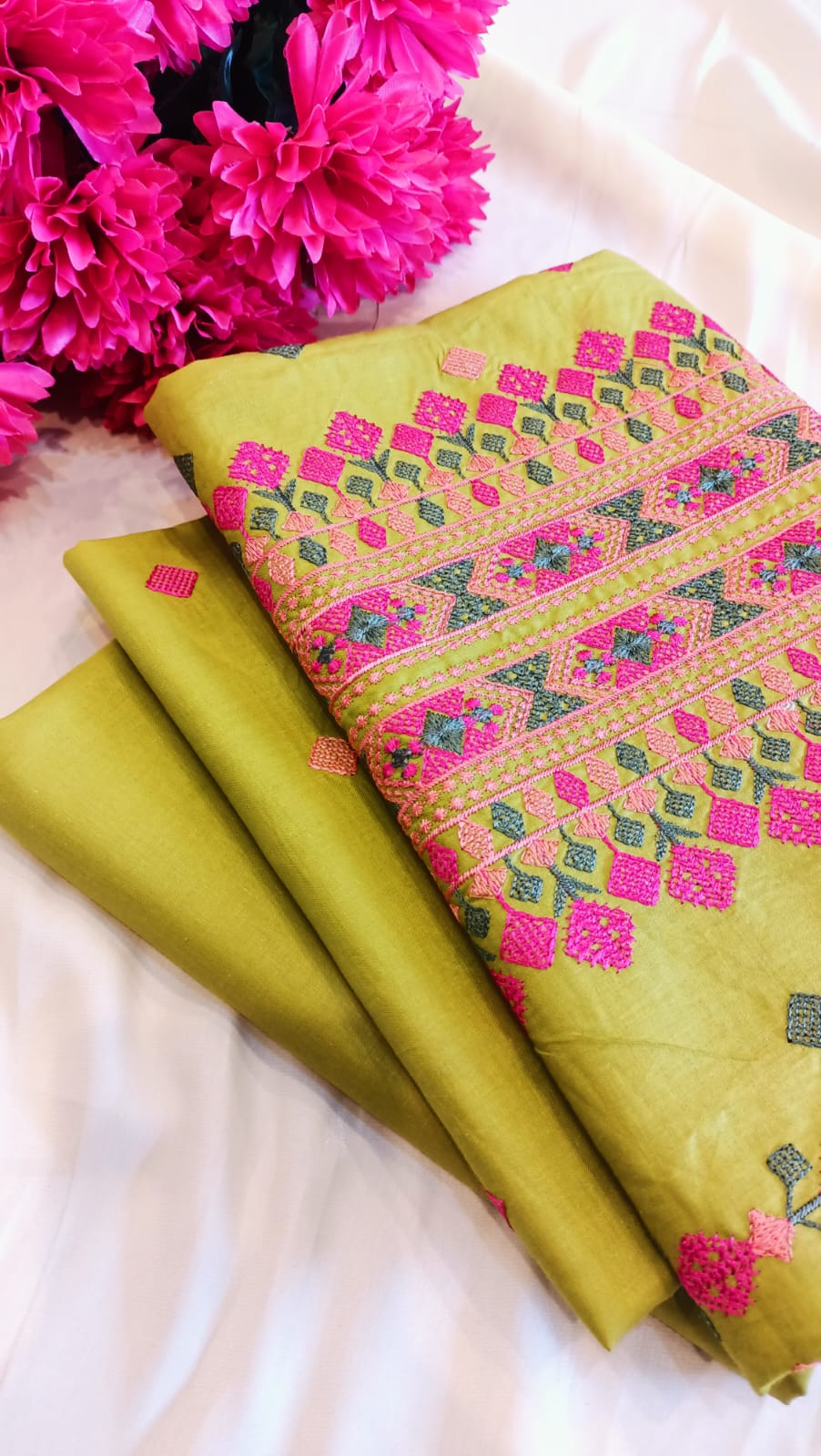 Embroidered Lawn 2PC By Sunny Embroidery