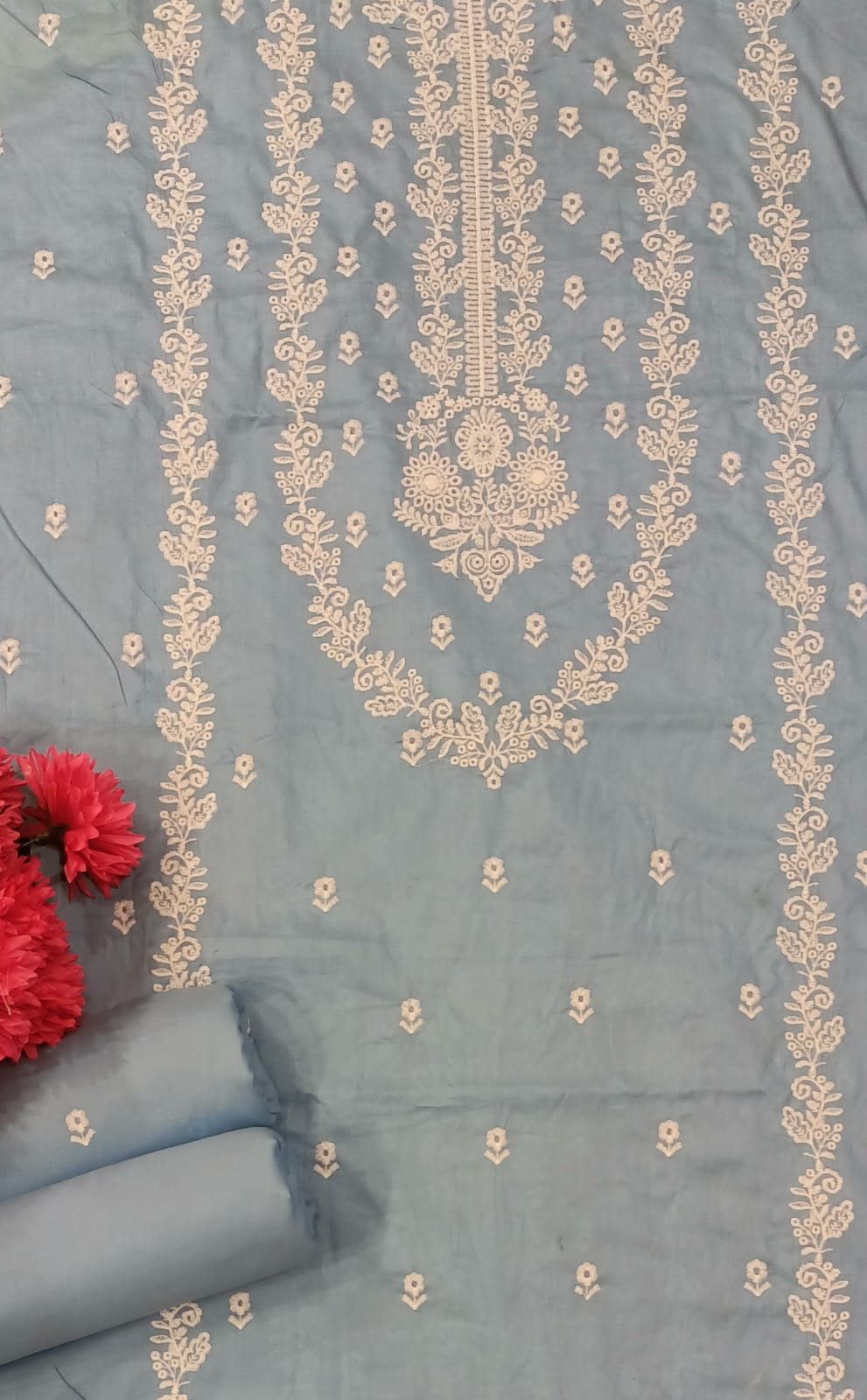 Embroidered Lawn 2PC By Sunny Embroidery