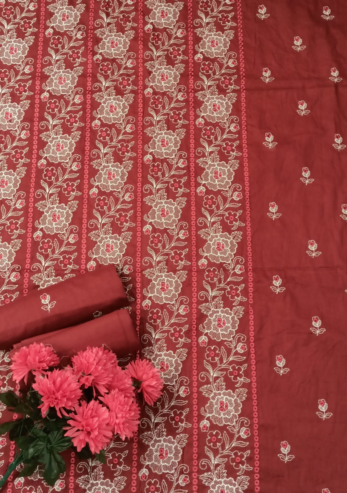 Embroidered Lawn 2PC By Sunny Embroidery
