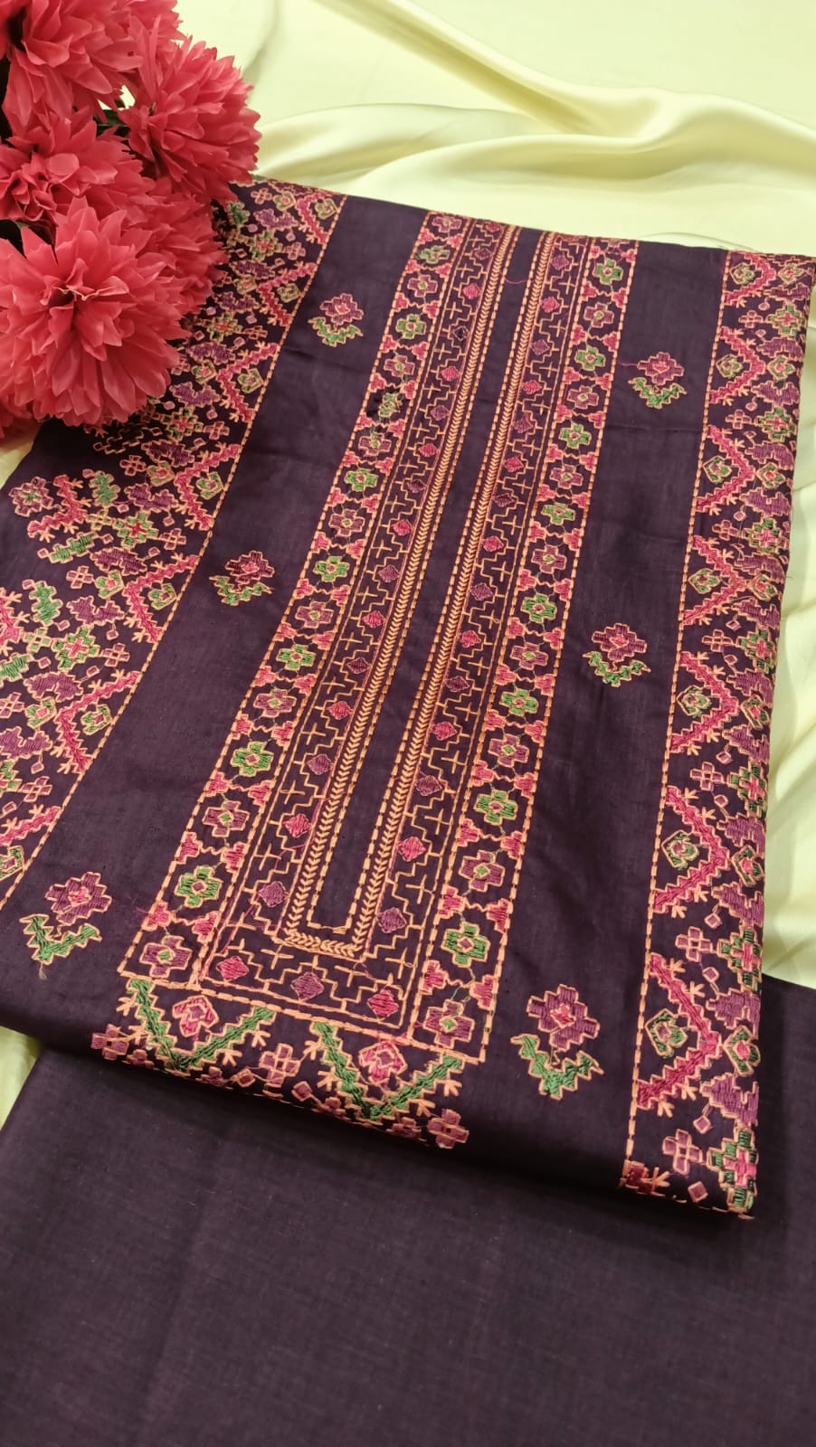 Embroidered Lawn 2PC By Sunny Embroidery